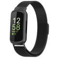 For Fitbit Inspire 3 Milanese Metal Watch Band(Black)