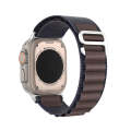 For Apple Watch Series 7 41mm DUX DUCIS GS Series Nylon Loop Watch Band(Indigo Blue)
