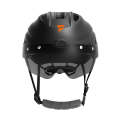 Foxwear V8 Pro 4K HD Anti-Shake Video Recorder Cycling Smart Helmet, Size: 54-58cm(Black)