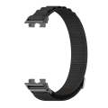 For Huawei Band 8 / 9 Mijobs Nylon Breathable Watch Band(Black)