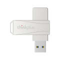 Lenovo Thinkplus USB 3.0 Rotating Flash Drive, Memory:64GB(Silver)