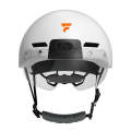 Foxwear V6S 1080P HD Video Recorder Cycling Smart Helmet with GPS, Size: 54-61cm(White)
