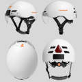 Foxwear V6S 1080P HD Video Recorder Cycling Smart Helmet with GPS, Size: 54-61cm(White)