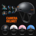 Foxwear V6 720P HD Video Recorder Cycling Smart Helmet with WiFi, Size: 54-61cm(Black)
