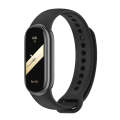 For Xiaomi Mi Band 8 Mijobs Solid Color Silicone Watch Band(Black)