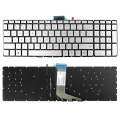 For HP M6-W US Version Laptop Backlight Keyboard(Silver)