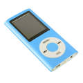 1.8 inch TFT Screen Metal MP4 Player With 16G TF Card+Earphone+Cable(Blue)