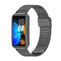 For Huawei Band 8 / 9 Mijobs Milan Buckle Stainless Steel Watch Band(Black)