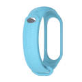 For Xiaomi Mi Band 3 / 4 Mijobs Honeycomb Textured Silicone Watch Band, Aurora Positive Buckle(Blue)