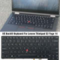 For Lenovo Thinkpad S3 Yoga 14 US Version Backlight Laptop Keyboard