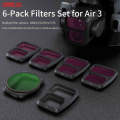 For DJI Air 3 STARTRC Drone Lens Filter, Lens:6 in 1 ND8/16/32/64 UV CPL