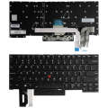 For Lenovo ThinkPad P1 X1 Extreme X1 English Enter Key Backlight Laptop Keyboard