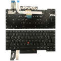 For Lenovo ThinkPad T490s / T495s Spanish Version Backlight Laptop Keyboard
