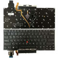 For Lenovo ThinkPad X1 Yoga 4th Gen 20QF US Version Backlight Laptop Keyboard with Touchpad Butto...