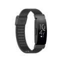 For Fitbit Inspire 3 Buckle Fine Mesh Stainless Ssteel Watch Band(Black)