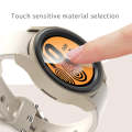 For Samsung Galaxy Watch 6 Classic 43mm Half-inclusive PC Watch Protective Case(Transparent)