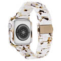 For Apple Watch Ultra 2 / Ultra 49mm Printed Resin PC Watch Band Case Kit(Nougat Color)
