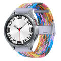 For Samsung Galaxy Watch 6 / 6 Classic Nylon Braided Metal Buckle Watch Band(Color 1)