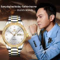 OLEVS 7003 Men Multifunctional Waterproof Mechanical Watch(Gold + White)