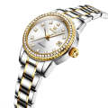 OLEVS 7003 Women Multifunctional Waterproof Mechanical Watch(Gold + White)