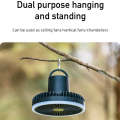 DQ216 10000mAh Outdoor Portable Liftable Swivel Head Camping Fan Tent Hanging Vertical Colorful L...