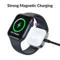 For Apple Watch Type-C Interface Magnetic Charger(Black)