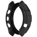 For Garmin Approach S70 47mm Armor Hollow Watch Protective Case(Black)