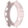 For Garmin Approach S70 42mm Armor Hollow Watch Protective Case(Light Pink)