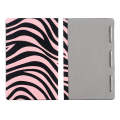 For IQOS ILUMA Prime PU Leather Electronic Cigarette Protective Case(Zebra Pink)