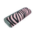 For IQOS ILUMA Prime PU Leather Electronic Cigarette Protective Case(Zebra Pink)