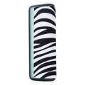 For IQOS ILUMA Prime PU Leather Electronic Cigarette Protective Case(Zebra Black White)