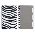 For IQOS ILUMA Prime PU Leather Electronic Cigarette Protective Case(Zebra Black White)