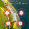For DJI Air 3 Sunnylife 8747F Low Noise Quick-release Propellers, Style:1 Pair Orange Tip