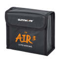 For DJI Air 3 Sunnylife Battery Explosion-proof Safe Bag Protective Li-Po Safe Bag For 3pcs Batte...