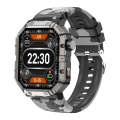 HAMTOD GW55 2.02 inch Screen IP68 Waterproof Smart Watch, Support Bluetooth Call / Heart Rate(Sil...