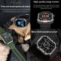 HAMTOD GW55 2.02 inch Screen IP68 Waterproof Smart Watch, Support Bluetooth Call / Heart Rate(Sil...