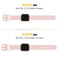 For Apple Watch Ultra 2 49mm Pin Buckle Silicone Watch Band(Pink Sand)