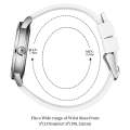 OLEVS 9953 Women Simple Silicone Strap Waterproof Quartz Watch(White)