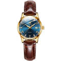 OLEVS 6896 Women Multifunctional Luminous Waterproof Quartz Watch(Blue)