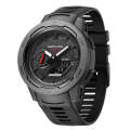 NORTH EDGE MARS3 Outdoor Waterproof Men Carbon Fiber Electronic Sports Watch(Black)