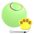 C2 5.5cm Intelligent Remote Control Pet Toy Cat Training Luminous Ball(Green)