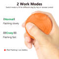 O2 6cm Intelligent Remote Control Pet Toy Dog Training Ball(Orange)