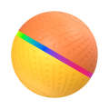 O3 8.5cm Intelligent Auto Pet Toy Dog Training Luminous Ball with Radar Trigger(Yellow+Orange)