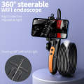 F180 8mm Lens 360 degree Free Spins Automotive Repair Endoscope, Spec:1.5m Rigid Tube