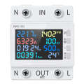KWS-302 170-270V Multifunctional AC Digital Display Rail Voltage and Current Monitoring Meter