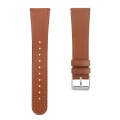 For Fitbit Versa 2 / Fitbit Versa / Fitbit Versa Lite Leather Watch Band with Round Tail Buckle(B...
