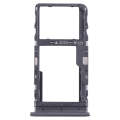 For TCL 40 R Original SIM + Micro SD Card Tray(Black)