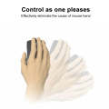 Silicone Wrist Support Mouse Pad Mobile Palm Rest Office Hand Rest, Spec:Black Left Hand