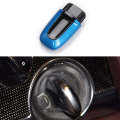 For Porsche Cayenne 2011-2017 Car One-button Start Engine Key Ignition Switch Button(Blue)