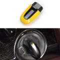 For Porsche Cayenne 2011-2017 Car One-button Start Engine Key Ignition Switch Button(Yellow)